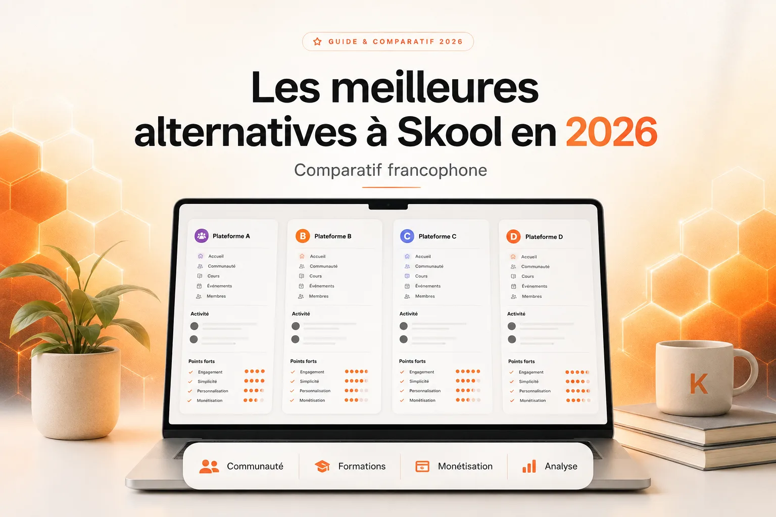Les meilleures alternatives à Skool en 2026 (comparatif francophone)